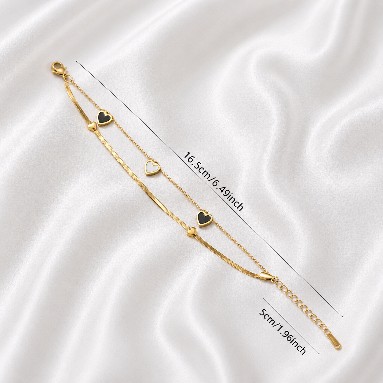 TRIO HEART LUXE BRACELET