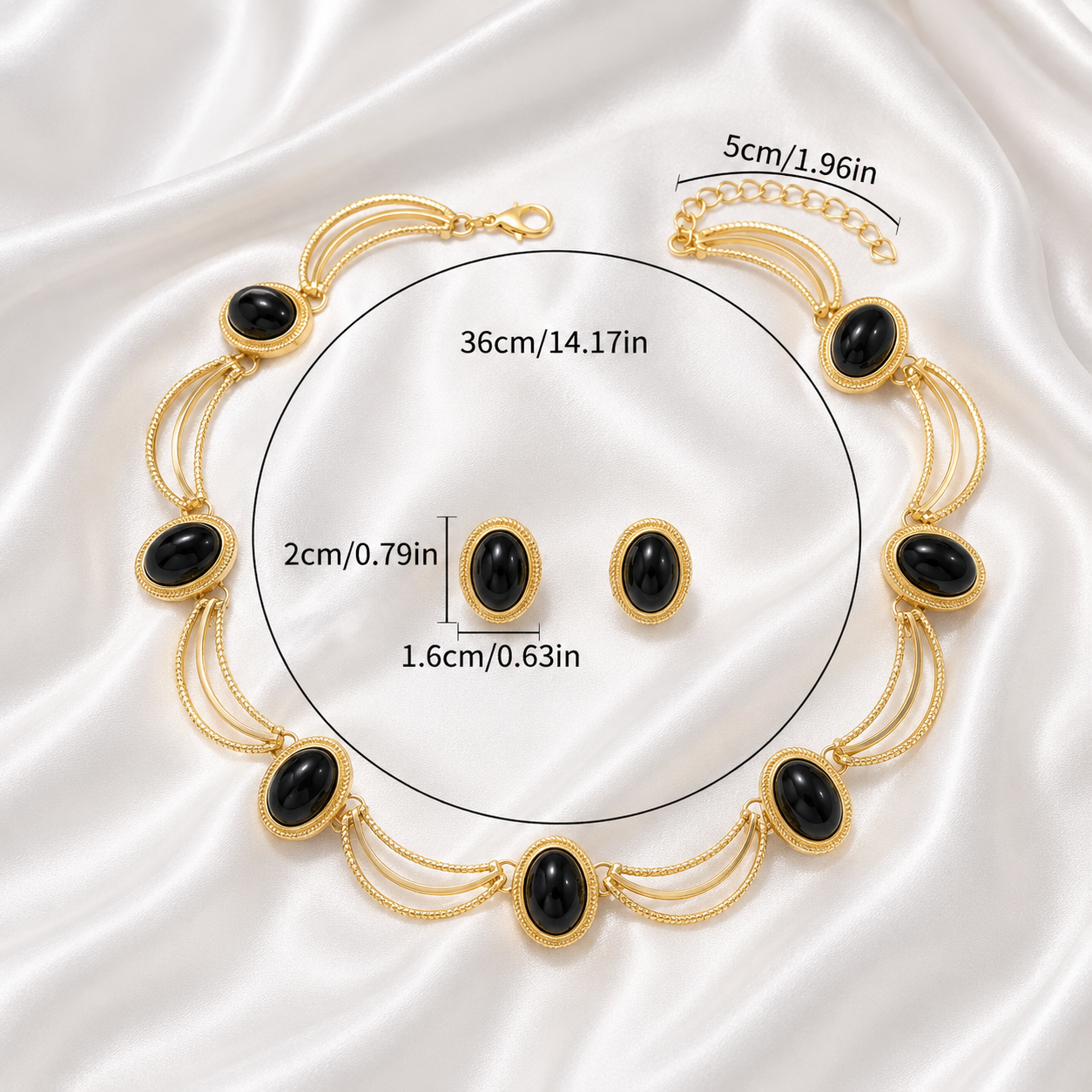 BLACK ONYX SET