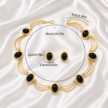 BLACK ONYX SET