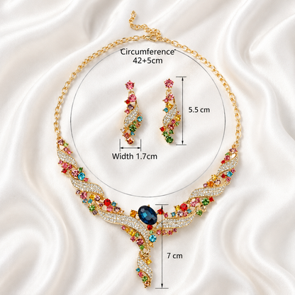 RAINBOW CRYSTAL VINE SET