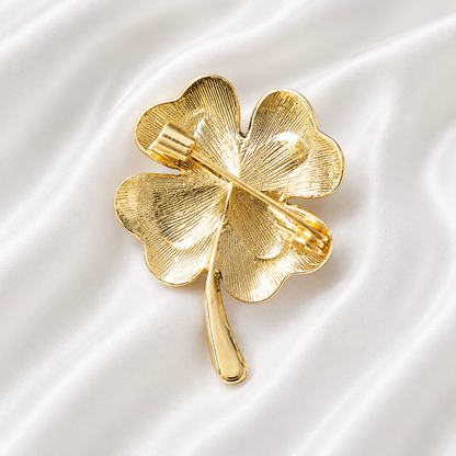 CLOVER LEAF BROOCH