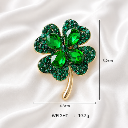 CLOVER LEAF BROOCH