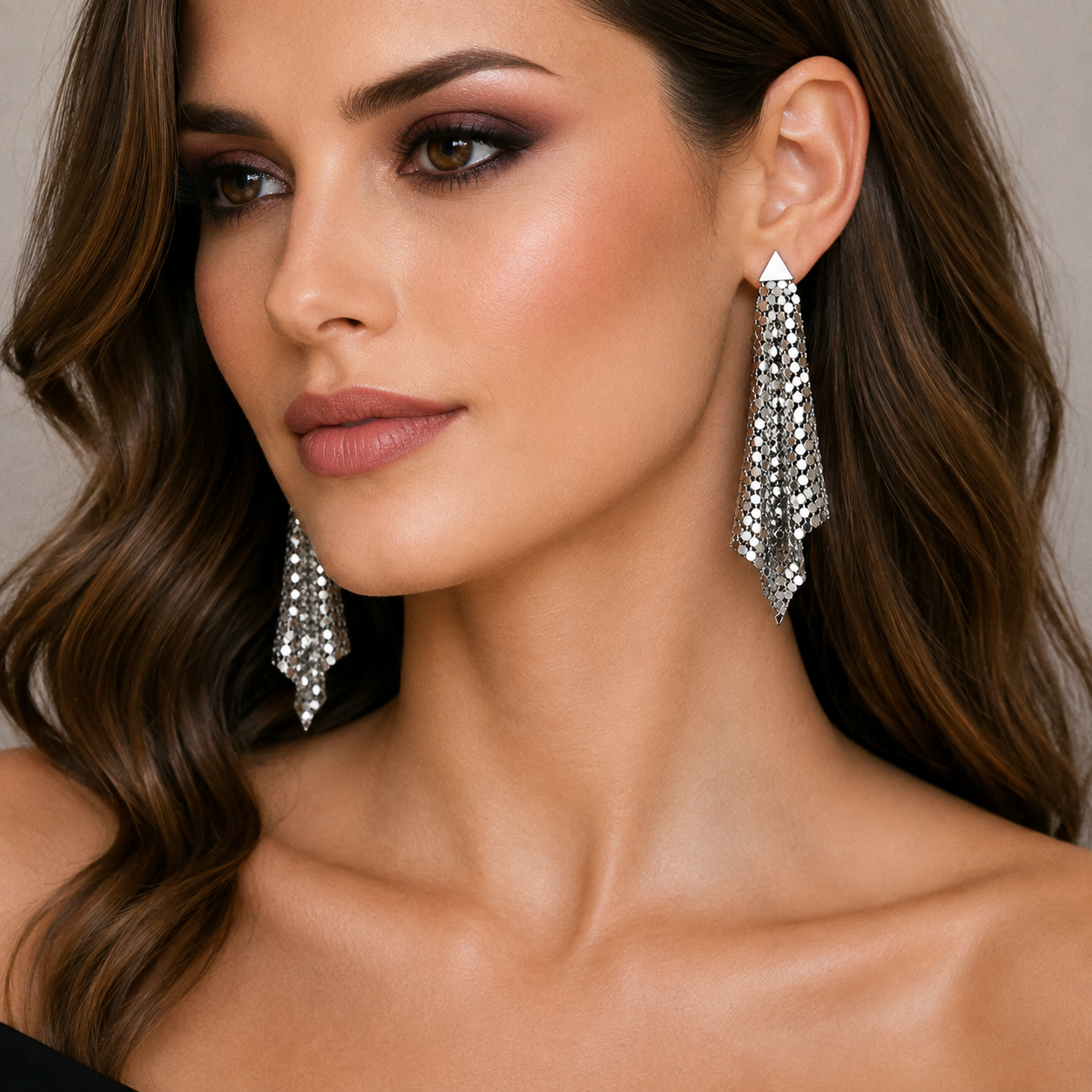 BLING SEQUIN EARRINGS