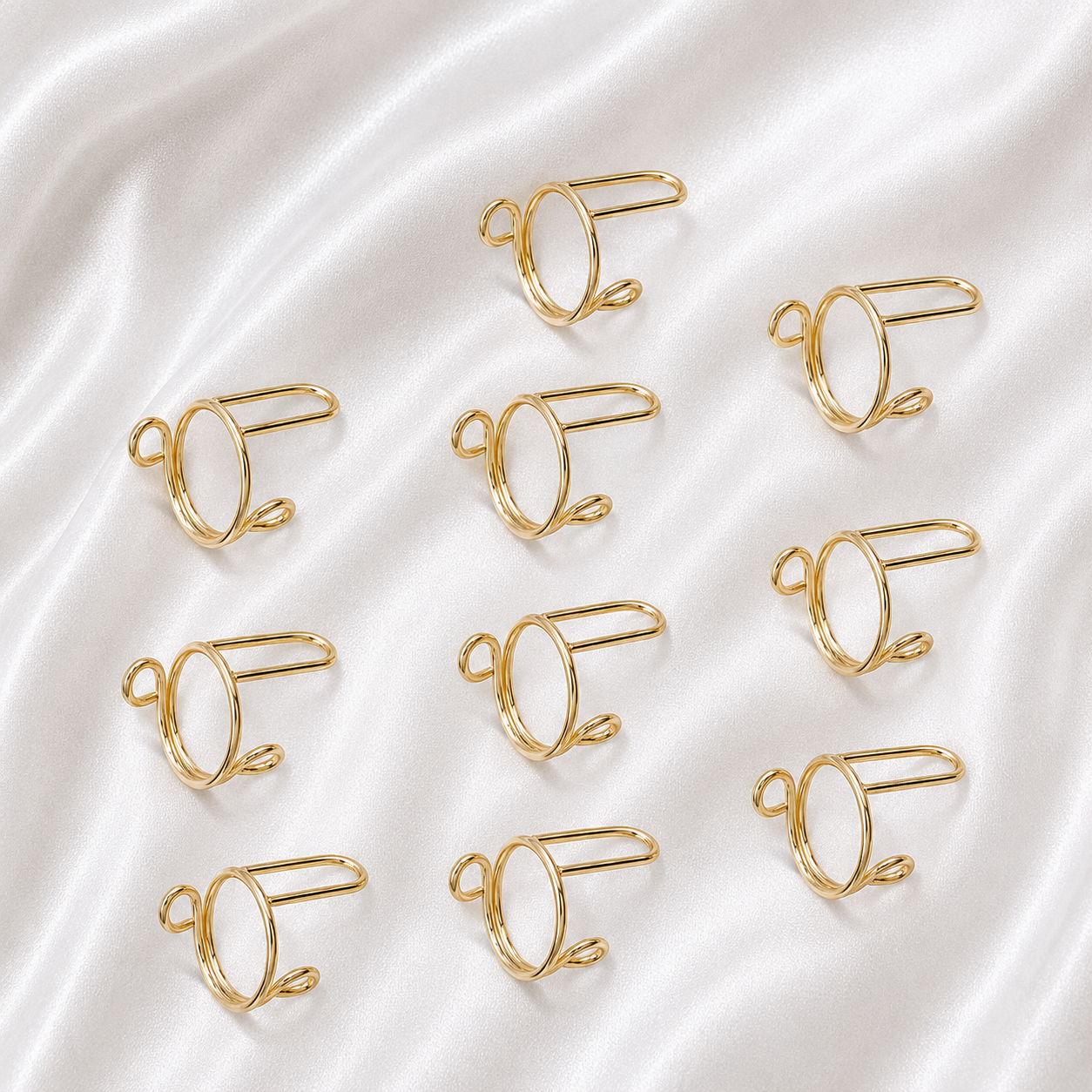 FINGERTIP NAIL RINGS CLIPS