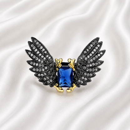 WING SAPPHIRE GEMSTONE RING