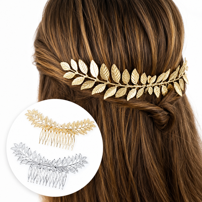 LEAFY HAIR COMB