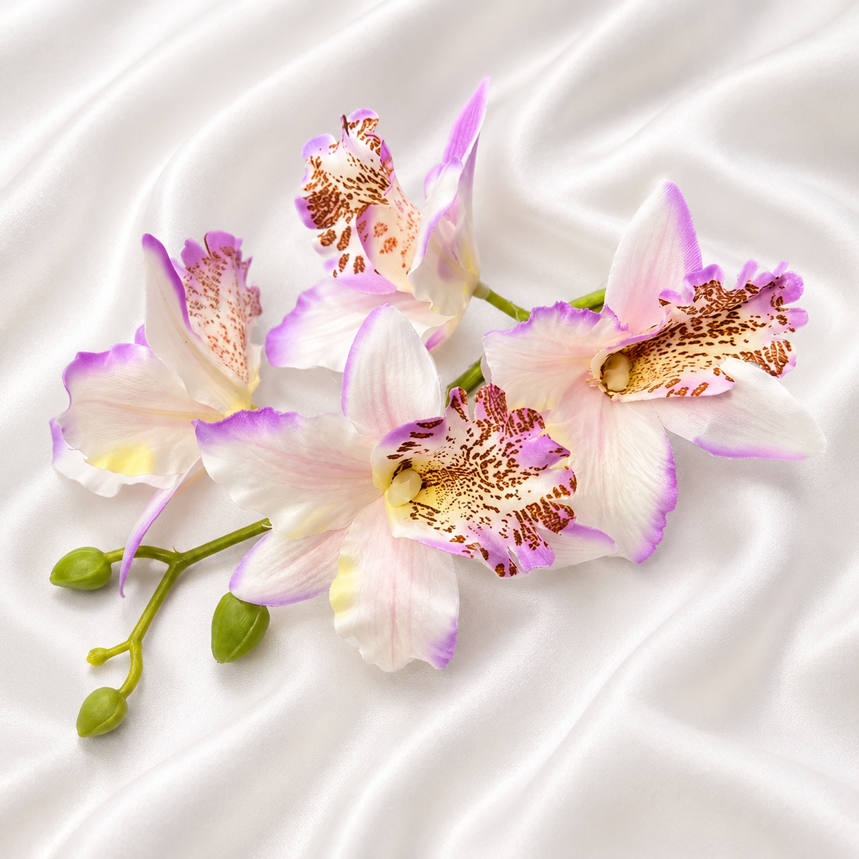 BOHO ORCHID CLIP