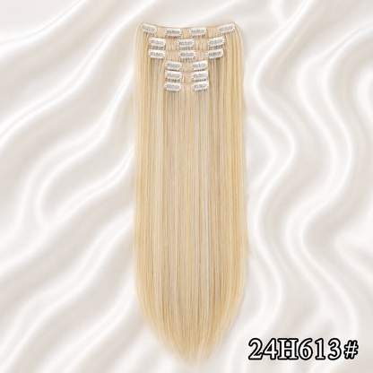 SYNTHETIC STRAIGHT HAIR EXTENSION