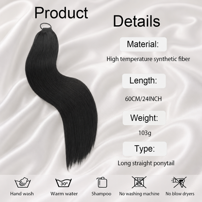 LONG STRAIGHT PONY TAIL EXTENSION