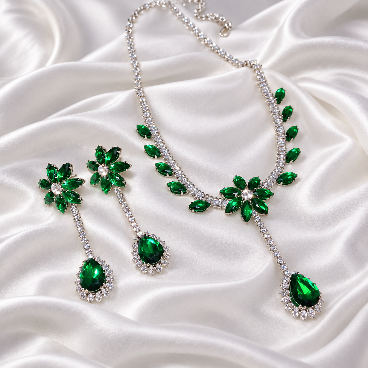 EMERALD BLOSSOM SET