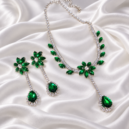 EMERALD BLOSSOM SET