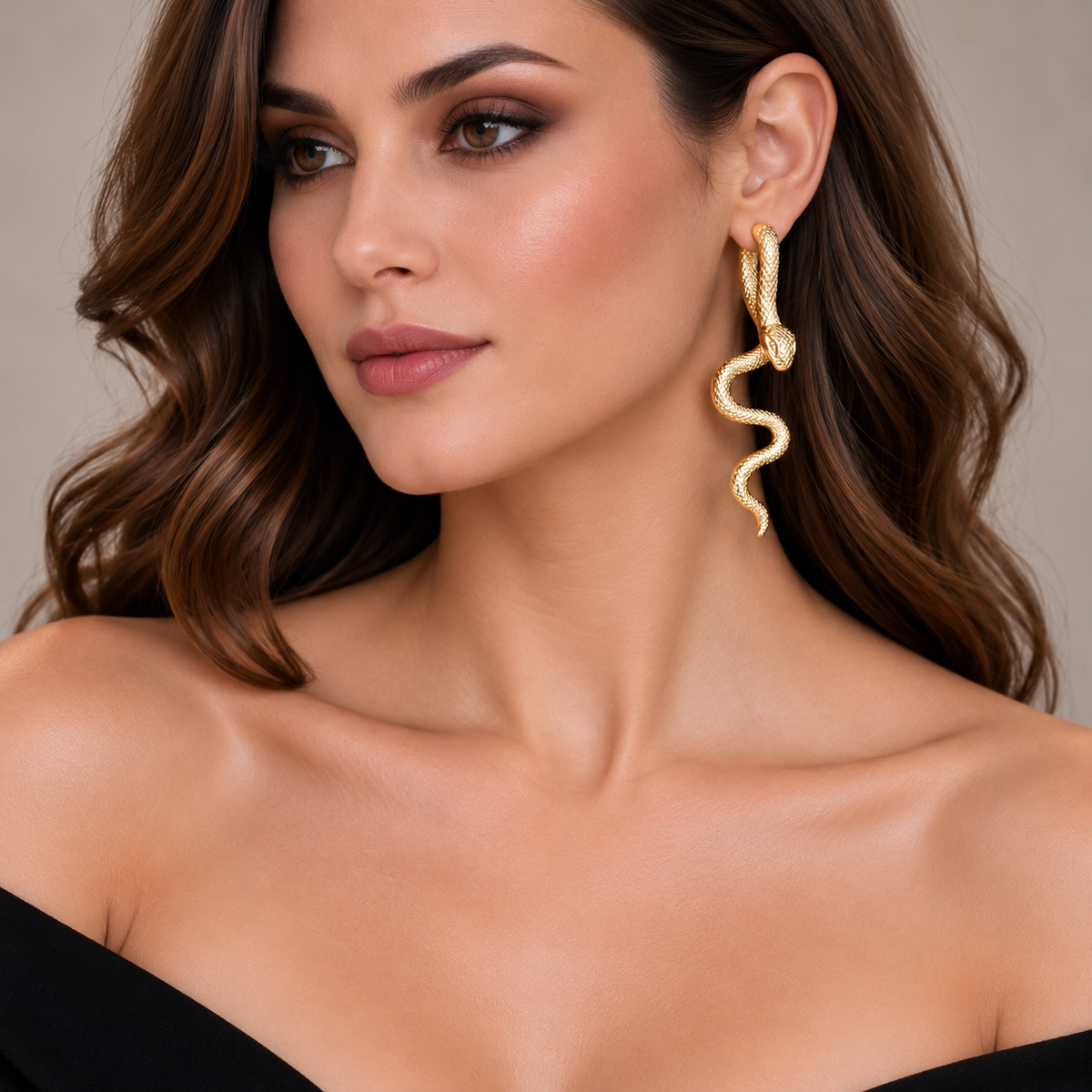 BOLD SNAKE EARRINGS