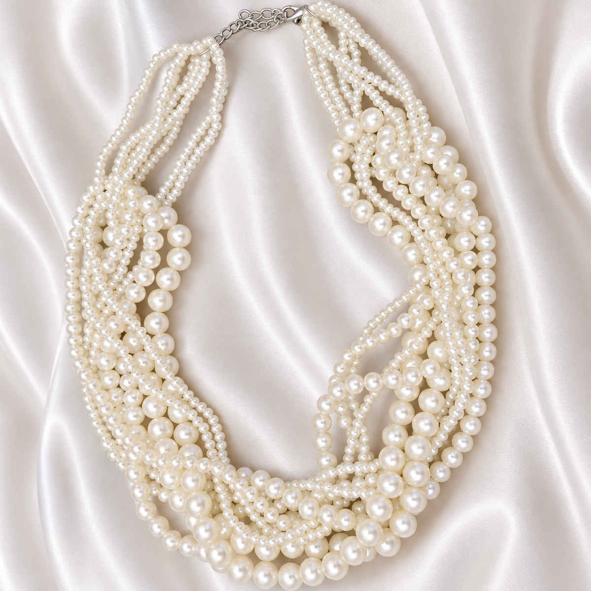PEARL CASCADE NECKLACE