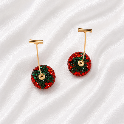 STRAWBERRY EARRINGS