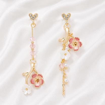 KOREAN HEART LOVE EARRINGS