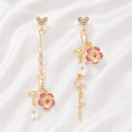 KOREAN HEART LOVE EARRINGS