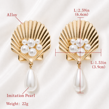 PEARL SHELL EARRINGS
