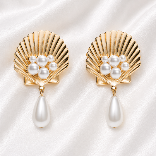 PEARL SHELL EARRINGS