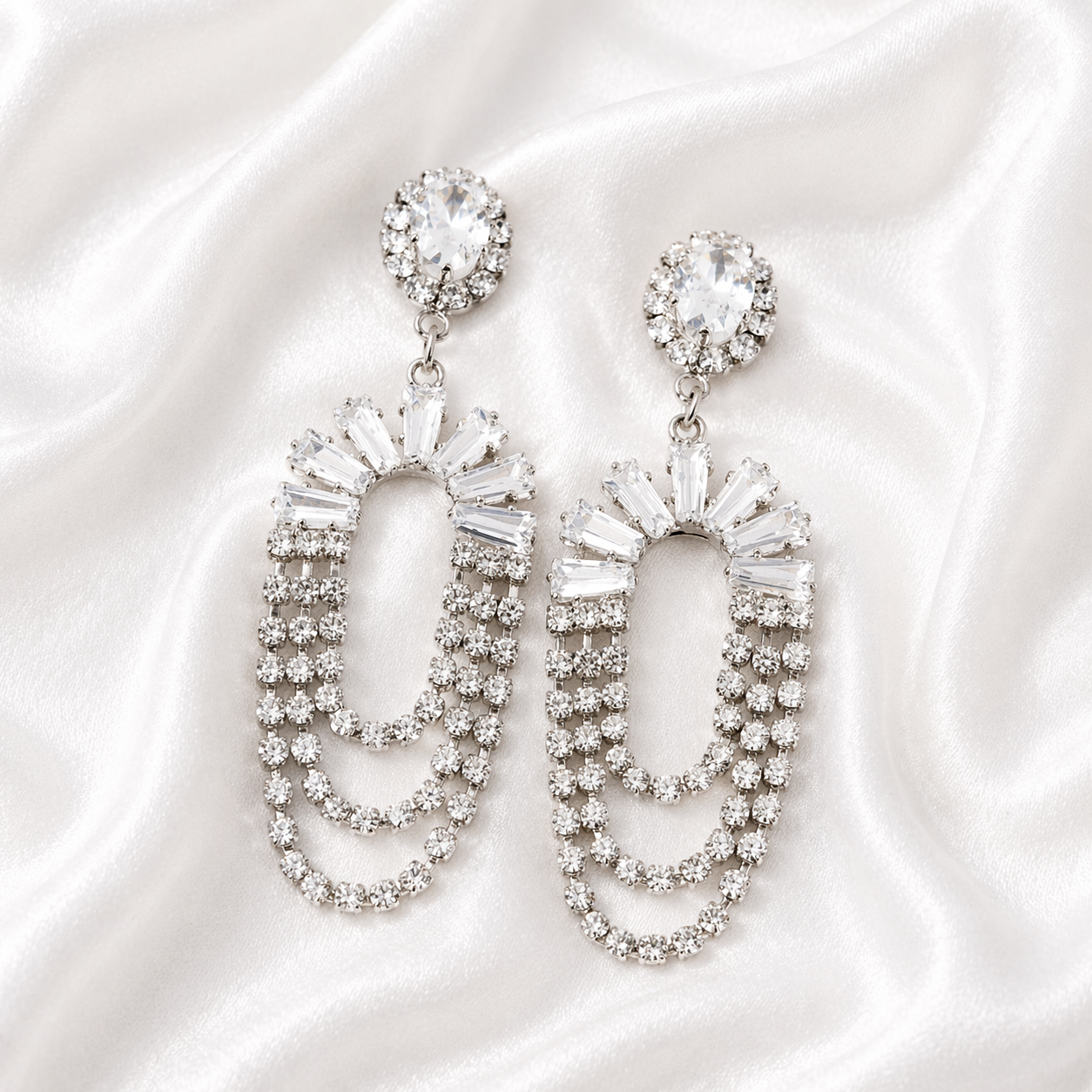 LAYERED TASSEL EARRINGS