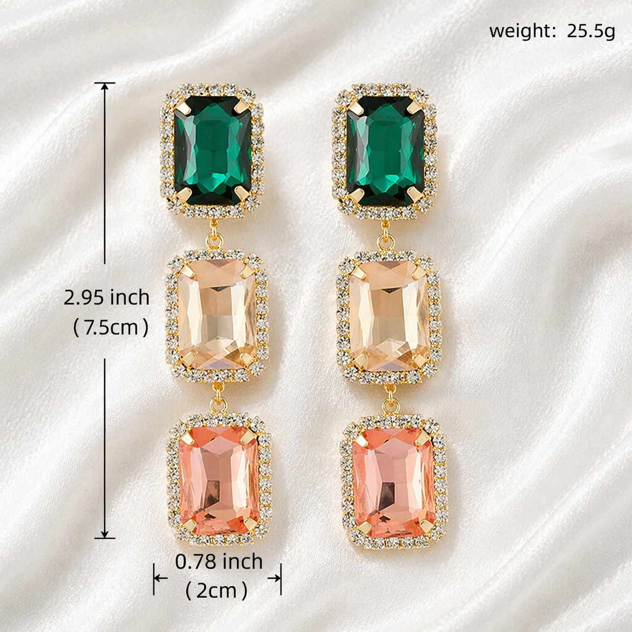 MANNA RHINESTONE EARRINGS