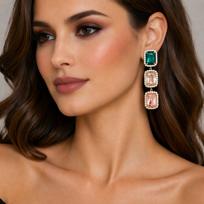 MANNA RHINESTONE EARRINGS
