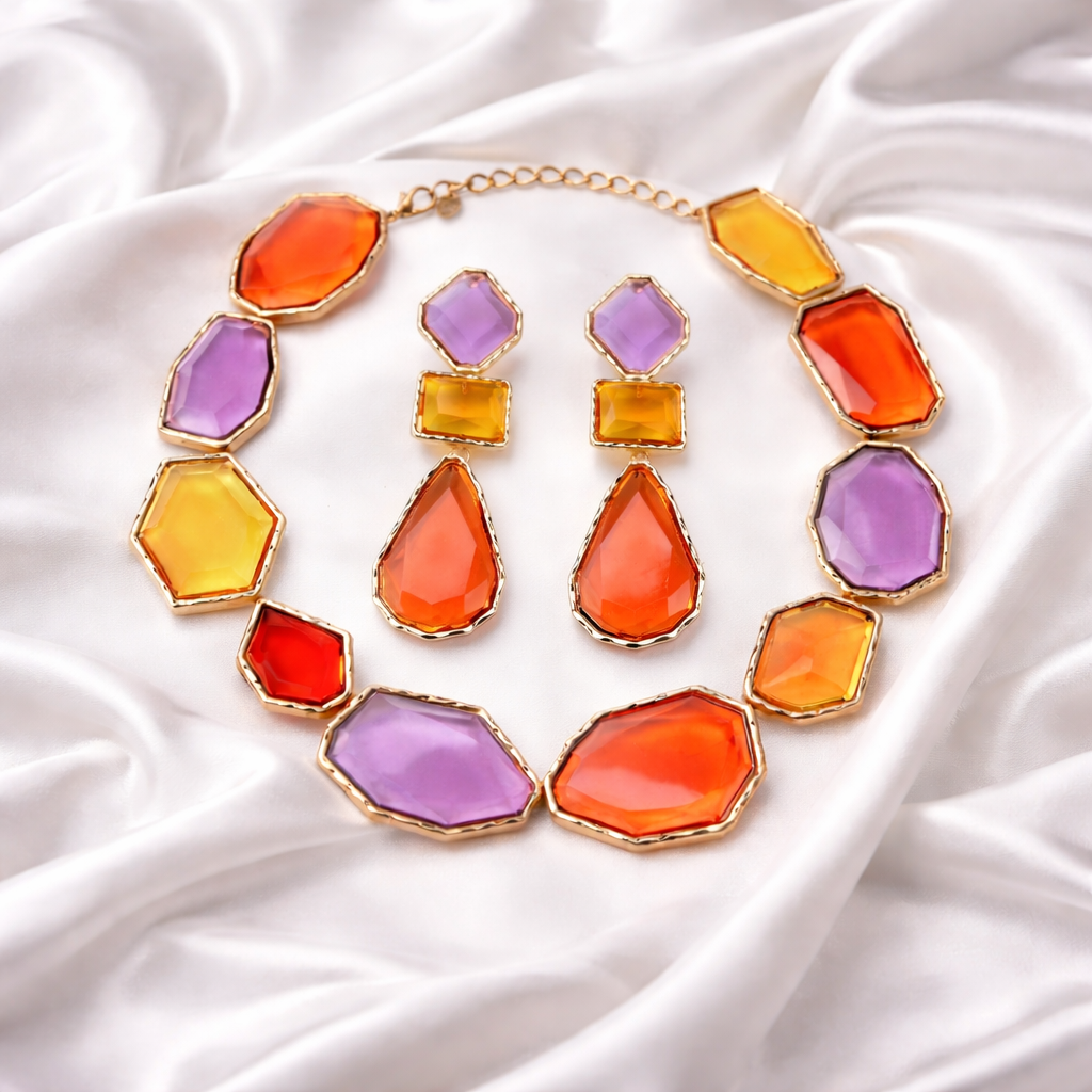 IRREGULAR RESIN CHARM SET