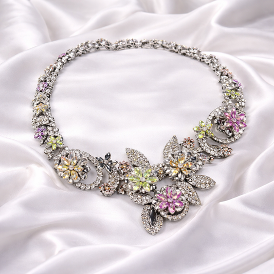 EXAGGERATED DIAMONDS NECKLACE