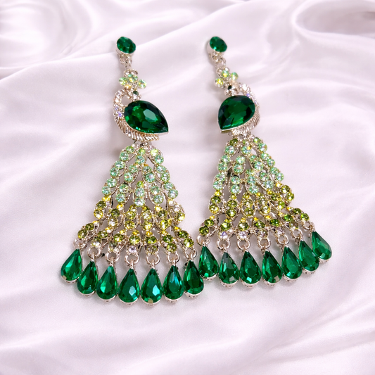 PEAFOWL EARRINGS