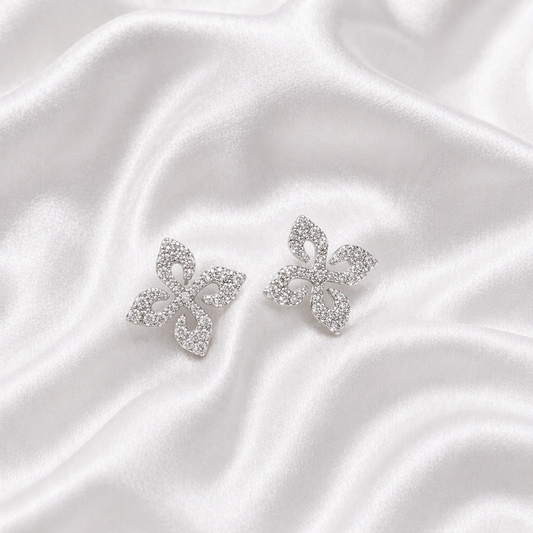 ASLOPE ZIRCON EARRINGS