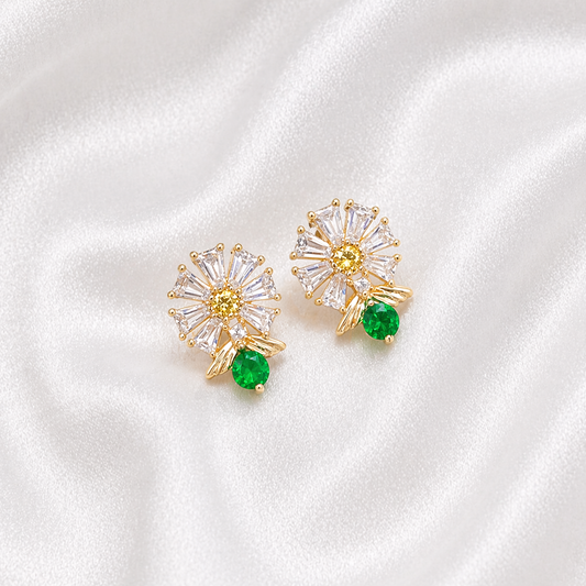 HAIL ZIRCON EARRINGS