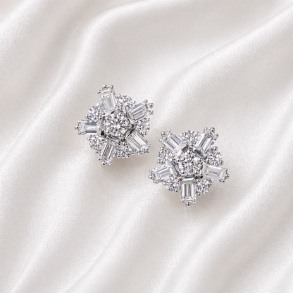 SLEET ZIRCON EARRINGS