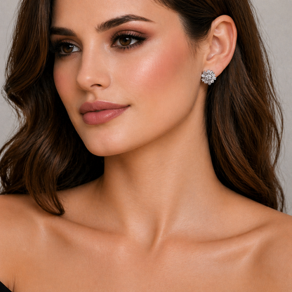 SLEET ZIRCON EARRINGS