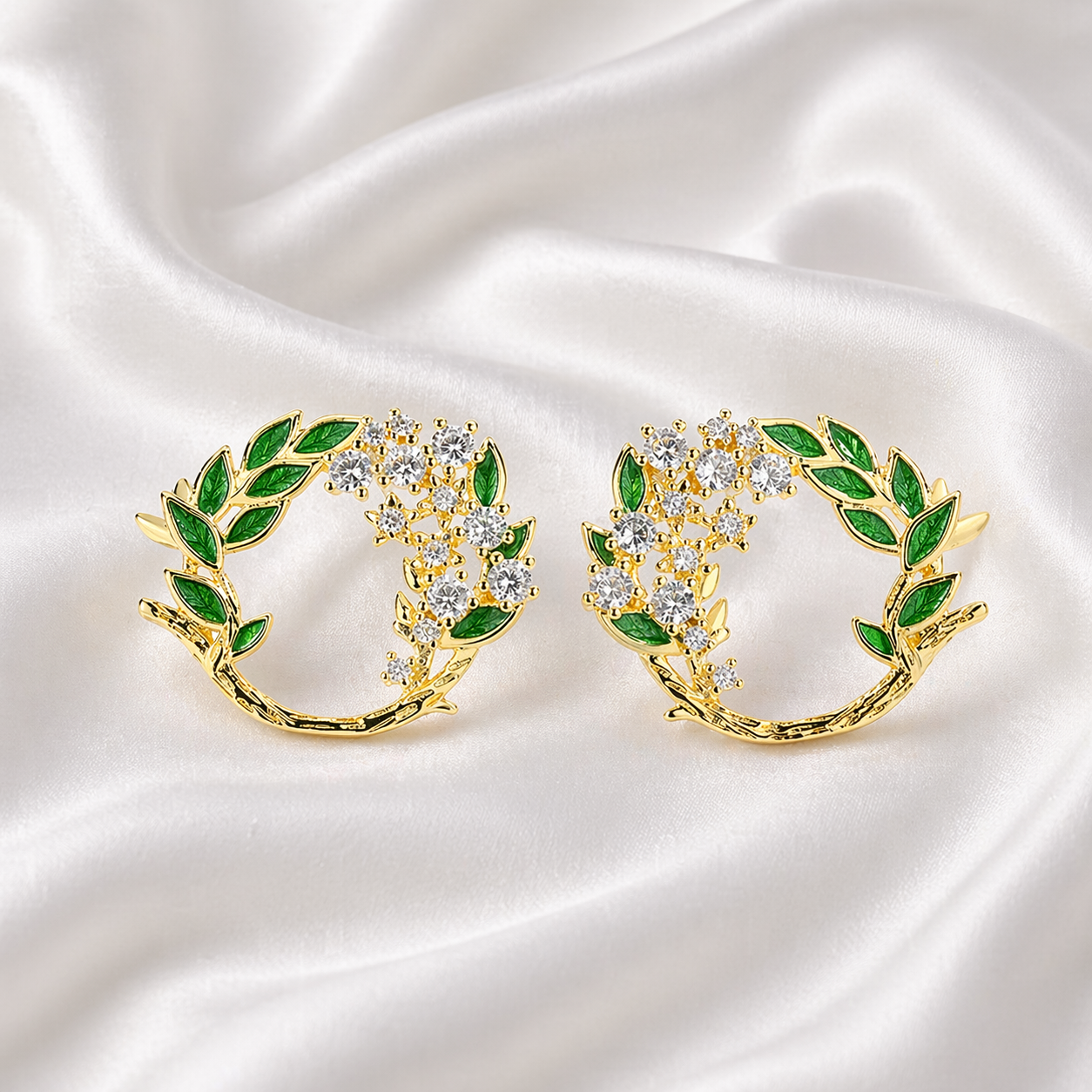 MAGNIFICENT ZIRCON EARRINGS