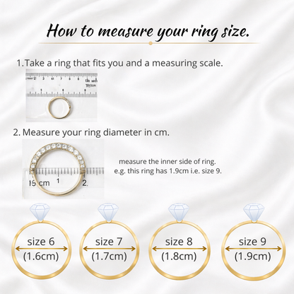 CLASP ZIRCON RING