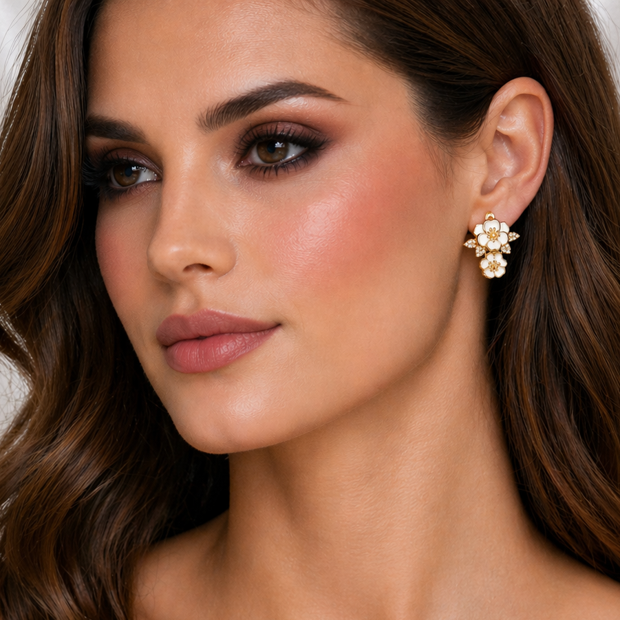 MERY FLOWER EARRINGS