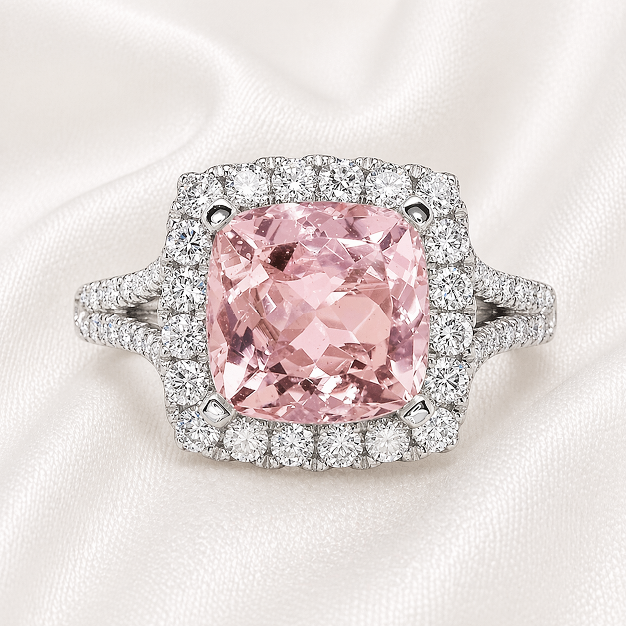 ROSY HEIGHT ZIRCON RING