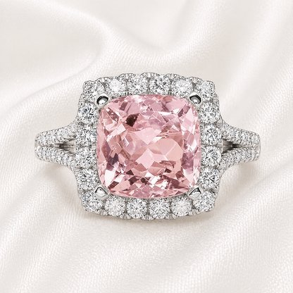 ROSY HEIGHT ZIRCON RING