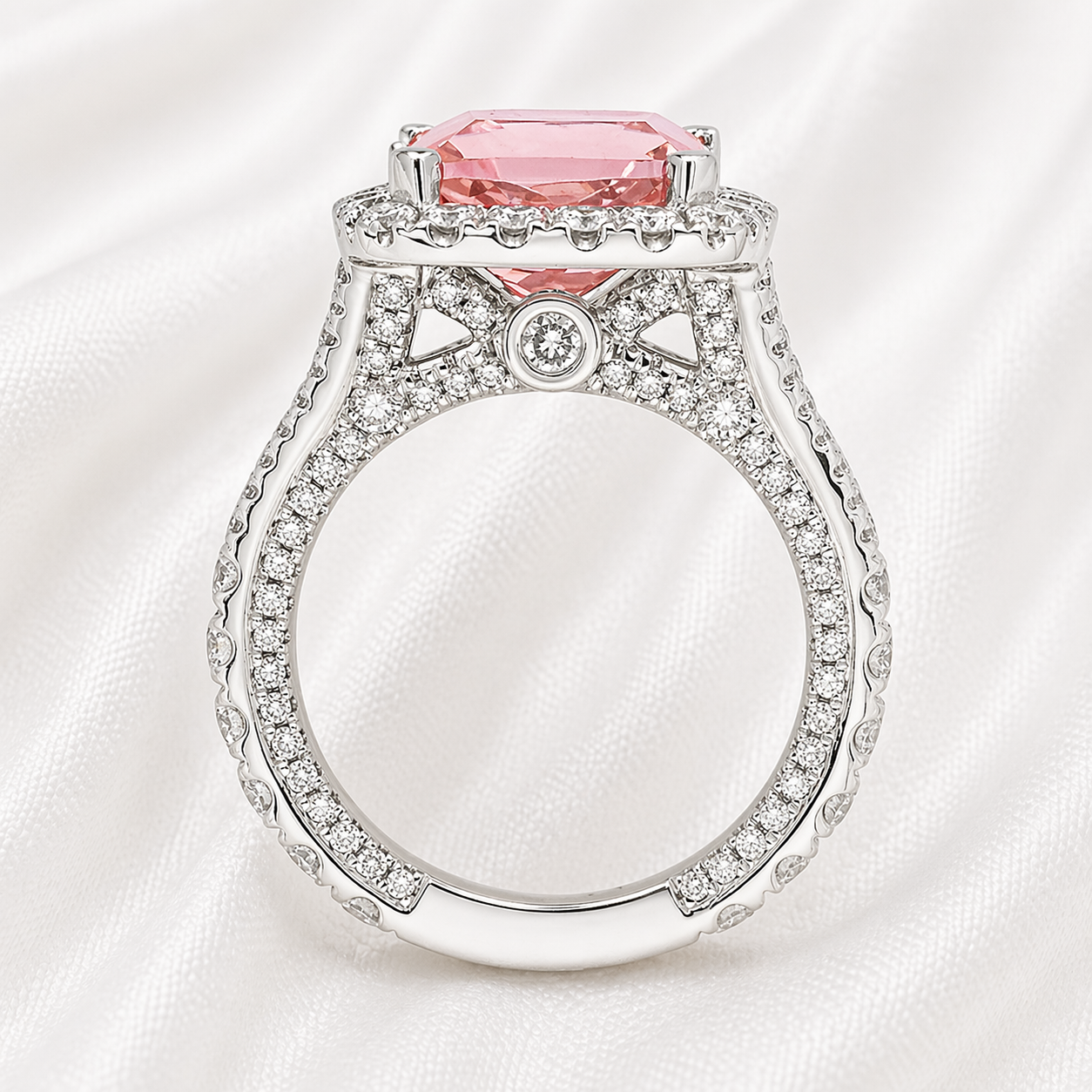 ROSY HEIGHT ZIRCON RING