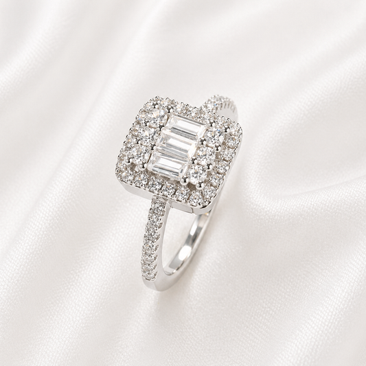 COBALT ZIRCON RING