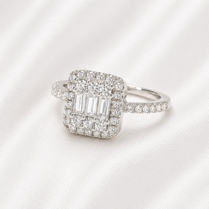COBALT ZIRCON RING