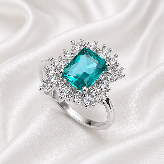 BERYL ZIRCON RING