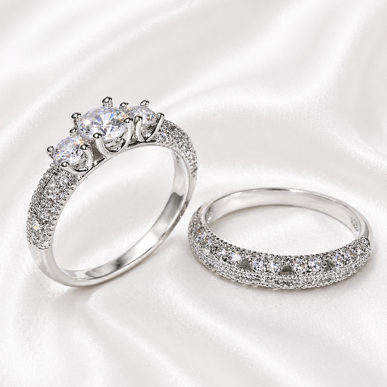 THE CROWN ZIRCON RING