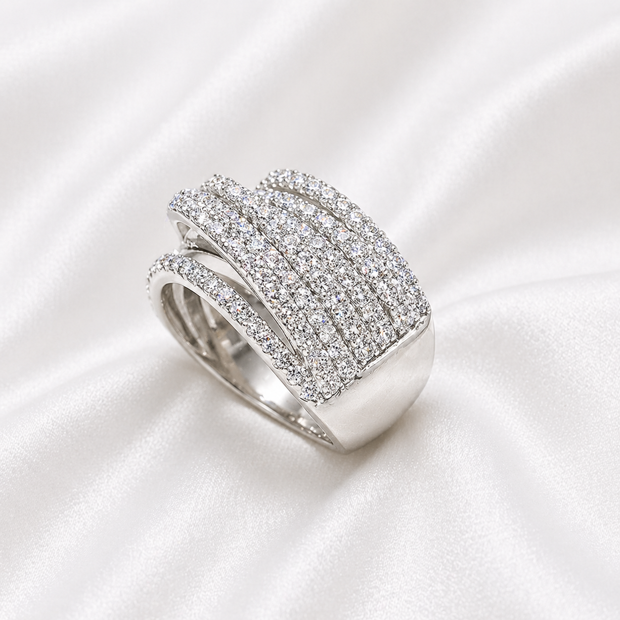 HELIX ZIRCON RING