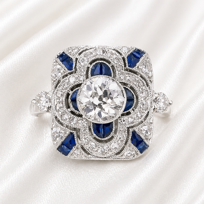ELLPITIC ZIRCON RING
