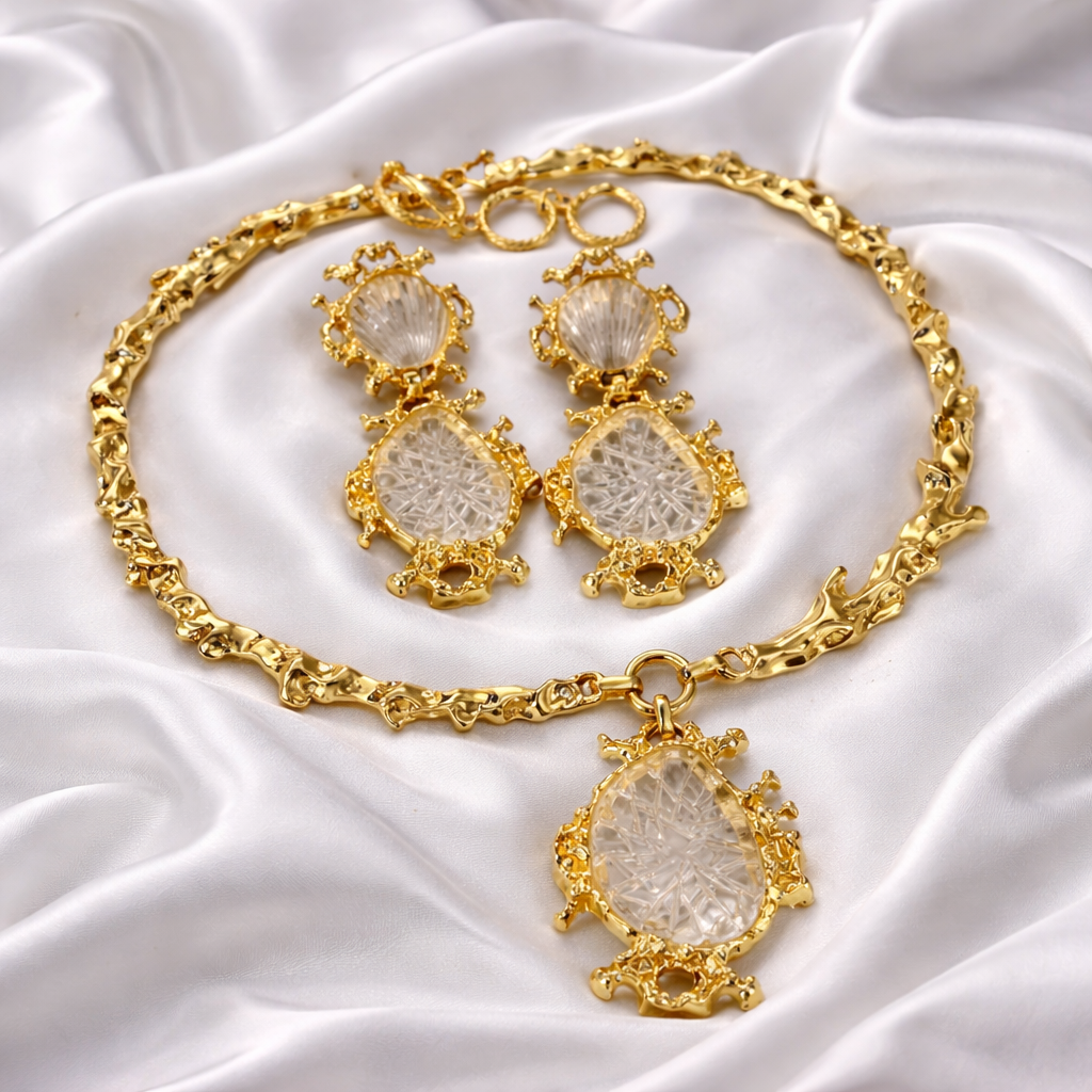 CRYSTAL GALSS SET