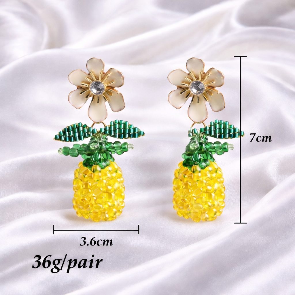 PINEAPPLE EARRINGS