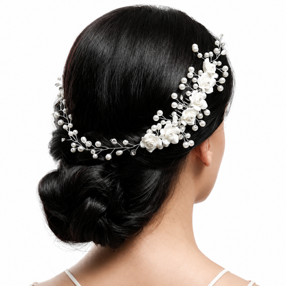 PEARL BRAID HAIR COMB