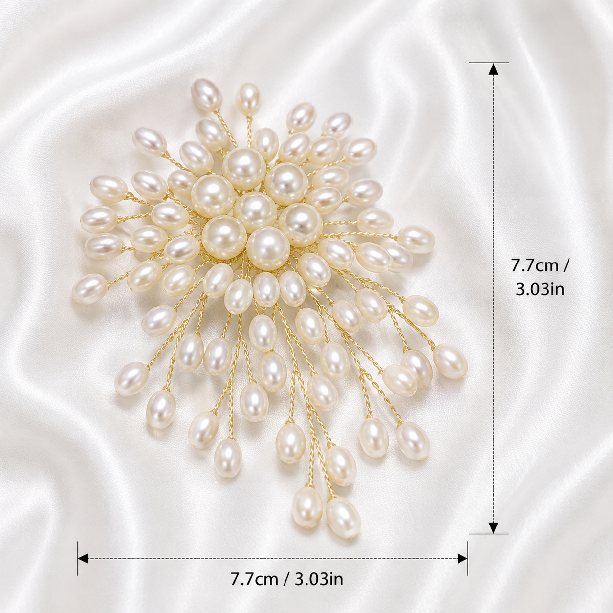 PEARL BROOCH