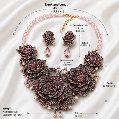 CERISE CRYSTAL SET