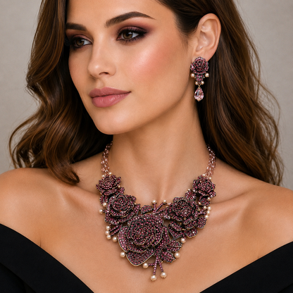 CERISE CRYSTAL SET